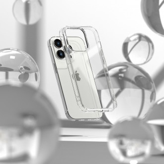 Ringke Fusion Matte case iPhone 14 Pro cover with a gel frame gray