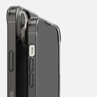 Ringke Fusion Matte case iPhone 14 Plus cover with a gel frame gray