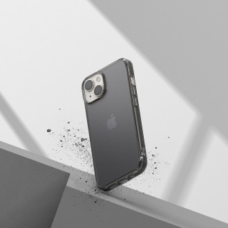 Ringke Fusion Matte case iPhone 14 cover with a gel frame gray