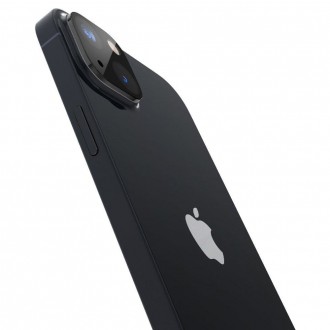 Spigen Optik.TR Camera Protector glass for iPhone 14/14 Plus camera, 2 black