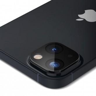 Spigen Optik.TR Camera Protector glass for iPhone 14/14 Plus camera, 2 black