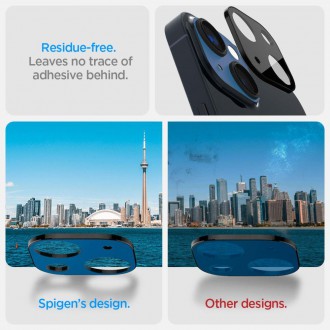 Spigen Optik.TR Camera Protector glass for iPhone 14/14 Plus camera, 2 black