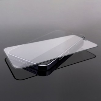 Wozinsky Celoplošné lepidlo Samsung Galaxy A70 Celoobrazovkové tvrzené sklo s černým rámem (vhodné pro pouzdro)