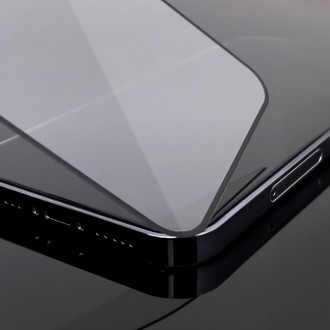 Wozinsky Celoplošné lepidlo Samsung Galaxy A70 Celoobrazovkové tvrzené sklo s černým rámem (vhodné pro pouzdro)