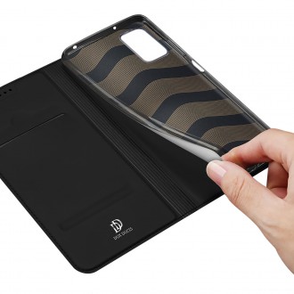 Dux Ducis Skin Pro case Xiaomi Poco M5 wallet holster cover with flip black
