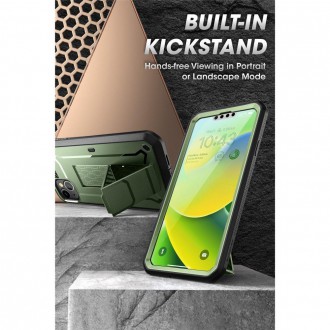 Supcase Unicorn Beetle Pro case for iPhone 14 Plus green