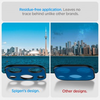 Spigen Optik. TR Camera Protector Camera tempered glass (2 pcs) iPhone 14 Pro / 14 Pro Max black