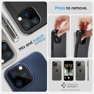 Spigen Optik. TR Camera Protector Camera tempered glass (2 pcs) iPhone 14 Pro / 14 Pro Max black