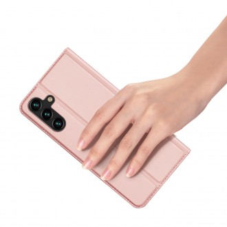 Pouzdro Dux Ducis Skin Pro pro Samsung Galaxy A14 5G Flip Card Wallet Stand Pink