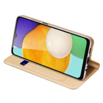 Pouzdro Dux Ducis Skin Pro pro Samsung Galaxy A14 5G Flip Card Wallet Stand Gold