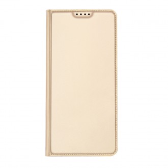 Pouzdro Dux Ducis Skin Pro pro Samsung Galaxy S23+ Flip Card Wallet Stand Gold