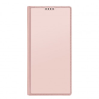 Pouzdro Dux Ducis Skin Pro pro Samsung Galaxy S23 Ultra Flip Card Wallet Stand Pink