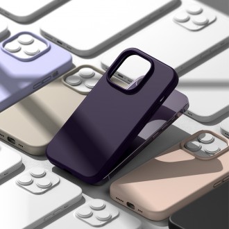 Ringke silikonové pouzdro iPhone 14 Pro Max silikonový zadní kryt fialový (SI004E83)