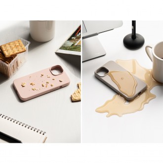 Ringke silikonové pouzdro iPhone 14 Pro Max silikonový zadní kryt fialový (SI004E83)