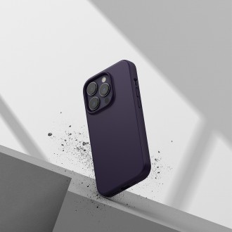 Ringke silikonové pouzdro iPhone 14 Pro Max silikonový zadní kryt fialový (SI004E83)