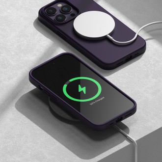 Ringke silikonové pouzdro iPhone 14 Pro Max silikonový zadní kryt fialový (SI004E83)
