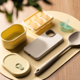 Ringke silikonové pouzdro iPhone 14 Pro Max silikonový zadní kryt fialový (SI004E83)