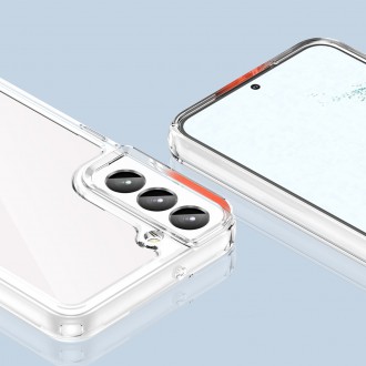 Outer Space Case pro kryt Samsung Galaxy S23+ s pružným průhledným rámečkem