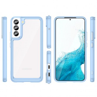 Outer Space Case pro kryt Samsung Galaxy S23+ s pružným rámečkem modrý