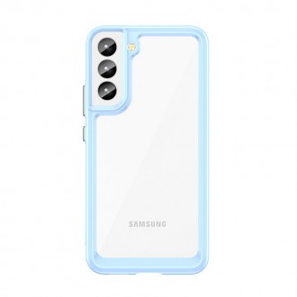 Outer Space Case pro kryt Samsung Galaxy S23+ s pružným rámečkem modrý