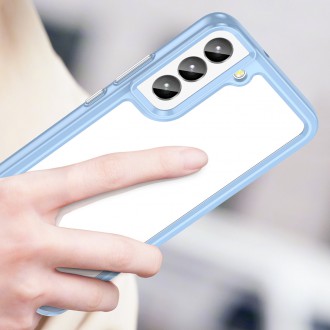 Outer Space Case pro kryt Samsung Galaxy S23+ s pružným rámečkem modrý