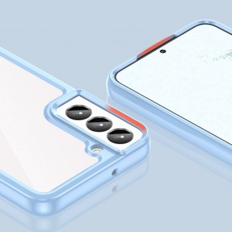 Outer Space Case pro kryt Samsung Galaxy S23+ s pružným rámečkem modrý
