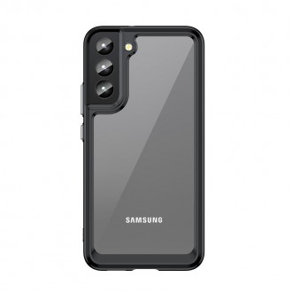 Outer Space Case pro kryt Samsung Galaxy S23+ s pružným rámečkem černý