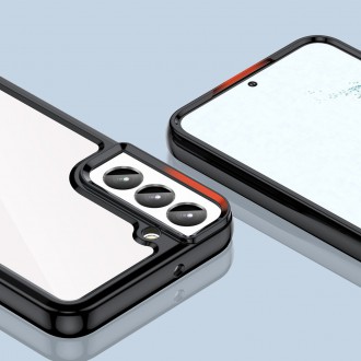 Outer Space Case pro kryt Samsung Galaxy S23+ s pružným rámečkem černý