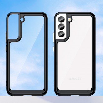 Outer Space Case pro kryt Samsung Galaxy S23 s pružným rámem černý