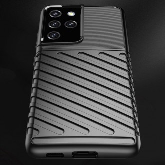 Silikonové pouzdro Thunder Case pro Samsung Galaxy S23 Ultra modré