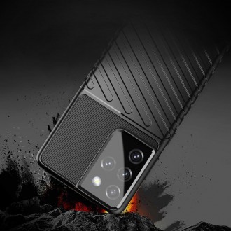 Silikonové pouzdro Thunder Case pro Samsung Galaxy S23 Ultra černé