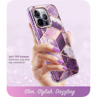 Supcase COSMO IPHONE 14 PRO MAX MARBLE PURPLE