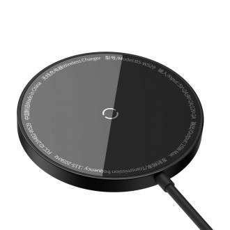 Indukční nabíječka Baseus Simple Mini3 MagSafe 15W černá