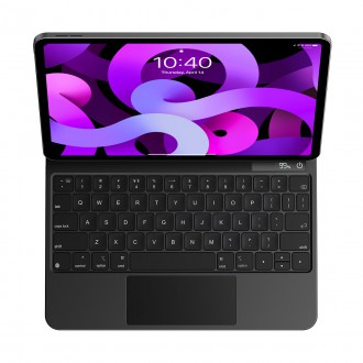 Magnetické pouzdro Baseus Brilliance bezdrátová klávesnice s podsvícenými klávesami a displejem iPad Pro 11&quot; (2018/2020/2021) / iPad Air 4 10,9&q