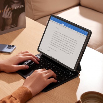 Magnetické pouzdro Baseus Brilliance bezdrátová klávesnice s podsvícenými klávesami a displejem iPad Pro 11&quot; (2018/2020/2021) / iPad Air 4 10,9&q