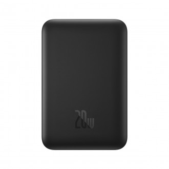 [RETURNED ITEM] Magnetická mini power banka Baseus s MagSafe 15W / PD QC 20W 10000mAh černá (Overseas Edition) + kabel řady Xiaobai USB-C - USB-C 60W