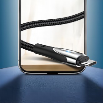 Rychlonabíjecí kabel Joyroom Sharp Series USB-A - USB-C 3A 2m černý (S-M411)