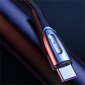 Rychlonabíjecí kabel Joyroom Sharp Series USB-A - USB-C 3A 2m černý (S-M411)