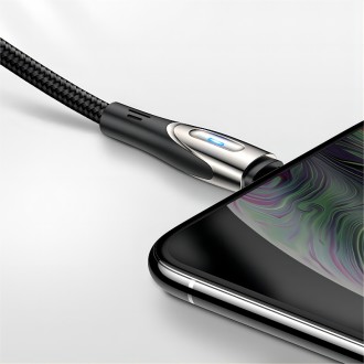 Rychlonabíjecí kabel Joyroom Sharp Series USB-A - USB-C 3A 2m černý (S-M411)