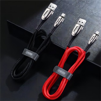 Rychlonabíjecí kabel Joyroom Sharp Series USB-A - USB-C 3A 2m černý (S-M411)