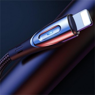 Rychlý nabíjecí kabel Joyroom Sharp Series USB-A – Lightning 3A 1,2 m černý (S-M411)