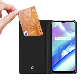 [RETURNED ITEM]  Dux Ducis Skin Pro Case Realme C33 Flip Card Wallet Stand Black