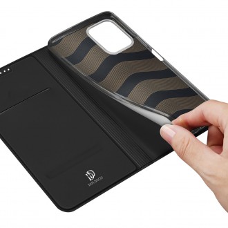 [RETURNED ITEM]  Dux Ducis Skin Pro Case Realme C33 Flip Card Wallet Stand Black