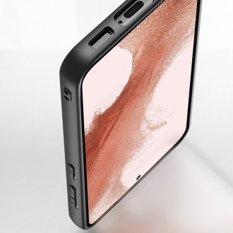Dux Ducis Fino pouzdro Samsung Galaxy S23 kryt se silikonovým rámečkem šedý