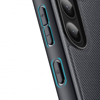 Dux Ducis Fino pouzdro Samsung Galaxy S23+ kryt se silikonovým rámem černý