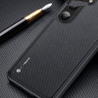 Dux Ducis Fino pouzdro Samsung Galaxy S23+ kryt se silikonovým rámem černý