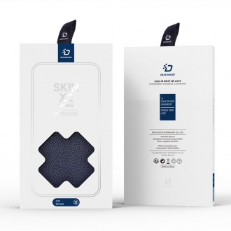 Pouzdro Dux Ducis Skin X2 Samsung Galaxy S23 flip case stojánek na peněženku modrý