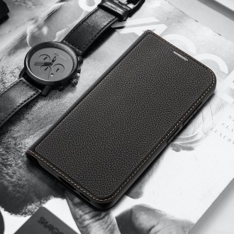 Pouzdro Dux Ducis Skin X2 Samsung Galaxy S23+ flip case stojánek na peněženku černý