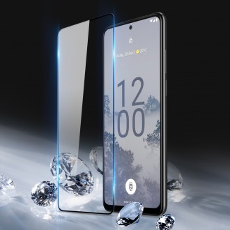 Dux Ducis 10D Tempered Glass Tvrzené sklo Nokia X30 9H s černým rámečkem