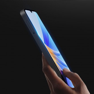 Dux Ducis 9D Tempered Glass Tvrzené sklo Oppo A17 9H s černým rámem